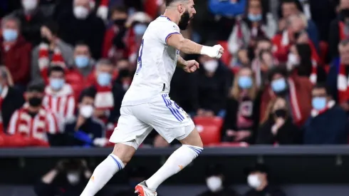 Karim Benzema anotó un doblete