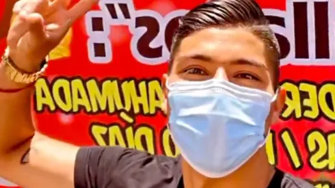 Brayan Cortés llevó la navidad a las casas de los niños de Iquique