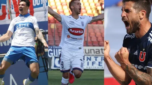 Los cinco principales goleadores del Campeonato Nacional definirán estas semanas donde continuarán su carrera en 2022.