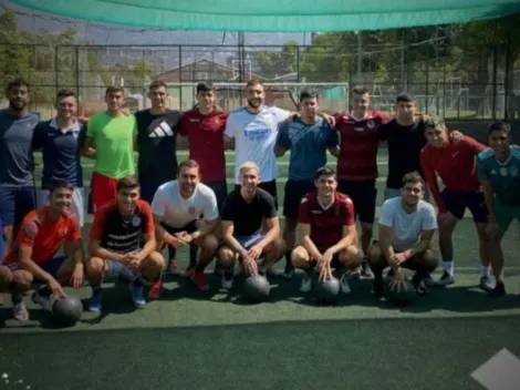 El campamento de entrenamiento de verano donde participan varios cracks del fútbol chileno