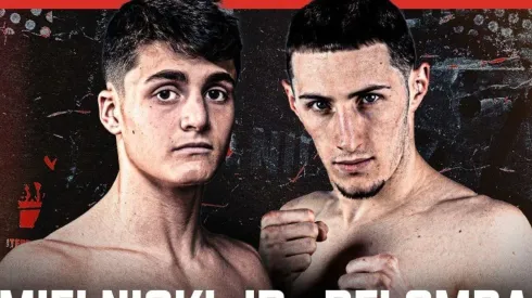Mielnicki Jr y Delomba se verán las caras este sábado en el Prudential Center.