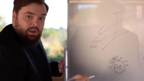 El famoso streamer español sacó carcajadas entre los hinchas verdiblancos con el hilarante video con el cual anunciaron la renovación de Borja Iglesias.