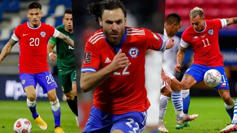La selección chilena jugó con tres marcas de vestimenta distintas durante 2021