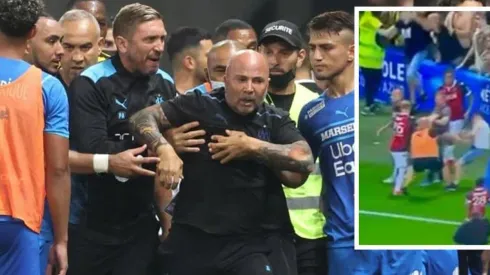 Sampaoli y su PF se enfrentaron a la barra del Marsella