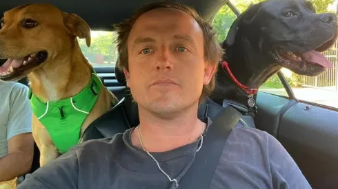 Chispa Lacassie y sus perros.