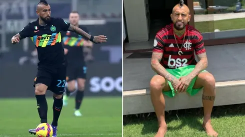 Arturo Vidal mantiene sus deseos de vestir la camiseta de Flamengo.
