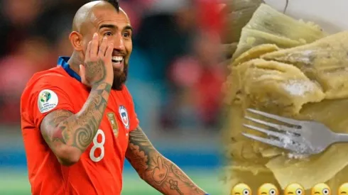 En Perú se volvieron loco por el almuerzo de Arturo Vidal junto a su familia.