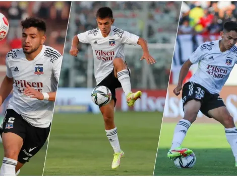 Especial 2021: Rojas, Pizarro y Cruz, tres joyas de la cantera que ilusionan a los colocolinos con reverdecer laureles