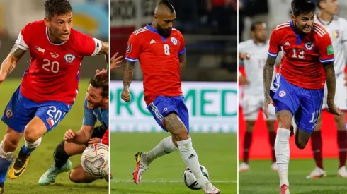 Los tres pilares del mediocampo de la Roja son duda para la doble fecha.