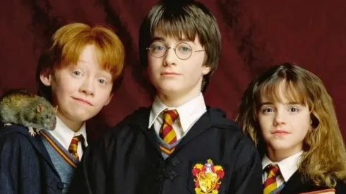 Ron, Harry y Hermione
