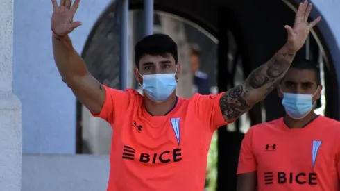 Fernando Zampedri se reportó al primer día de pretemporada de Universidad Católica.