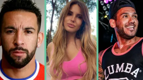 Mauricio Isla, Gala Caldirola e Iván Cabrera.