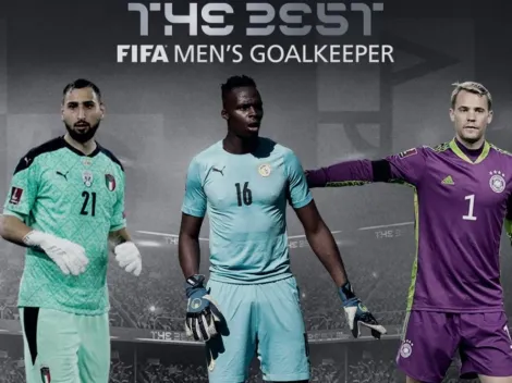 Los arqueros finalistas al Premio The Best 2021