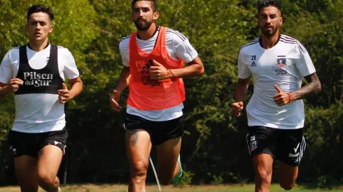 Juan Martín Lucero tuvo su primera práctica con Colo Colo