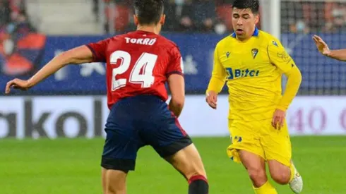 Alarcón y Cádiz perdieron contra Osasuna en La Liga.