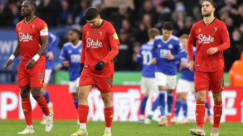 Francisco Sierralta fue titular y sufrió el compromiso ante Leicester.