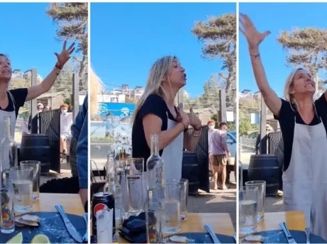 Mujer se vuelve viral por increpar a personas en Maitencillo