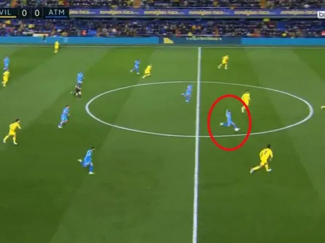 El mejor gol de la Liga: Correa desde la mitad de la cancha