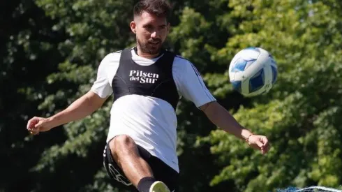 César Fuentes se incorporó a los trabajos en Argentina donde asoma como titular