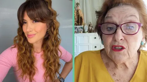 Karen Bejarano y la Doctora Cordero.