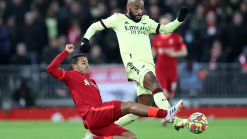 Liverpool y Arsenal se enfrentan en Anfield Road.
