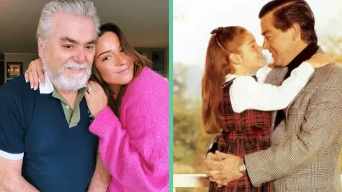 Hernán Calderón Salinas junto a Kel Calderón.