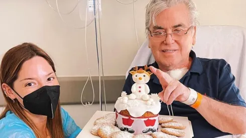 Un registro de Hernán Calderon cuando aún se encontraba internado en la Clínica Alemana.