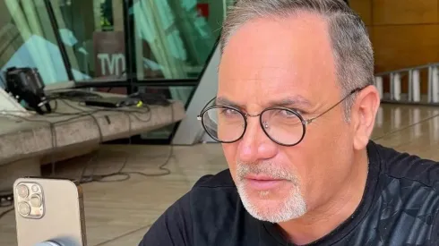 Luis Jara en las instalaciones de TVN.