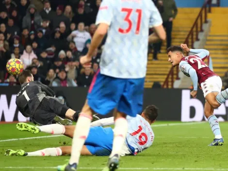 Coutinho salva el ridículo del Dibu y le da el empate al Aston Villa