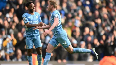 El festejo de Kevin de Bruyne para dar ventaja al Manchester City