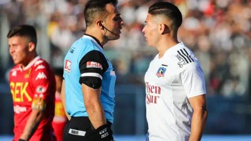 Piero Maza dirigió el partido de Colo Colo-Unión al que hace mención Castrilli