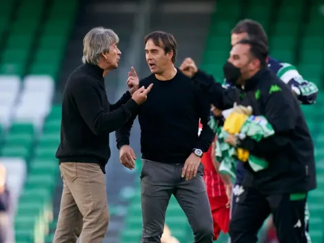 Lopetegui le responde a Pellegrini: "Jordán tiene un traumatismo"