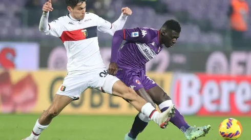 El chileno Pablo Galdames fue titular en el Genoa