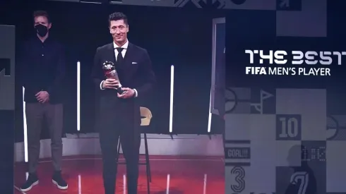 Robert Lewandowski fue elegido como el mejor del mundo en 2021