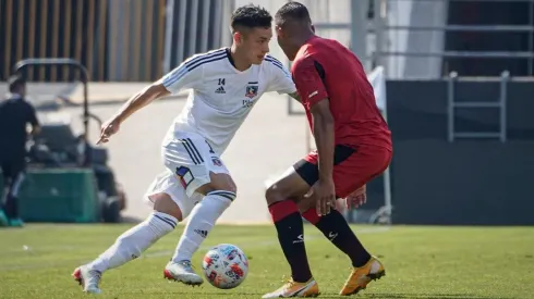 Zavala jugó ante Estudiantes hace dos días, pero ayer debutó de manera más formal