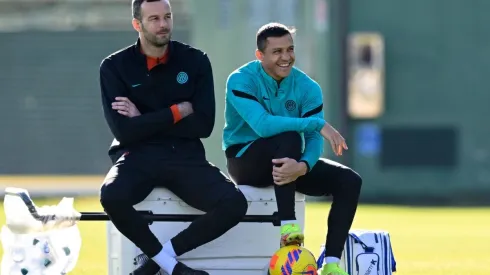 Inter "carga" contra Juventus por la Supercopa con un risueño Alexis Sánchez.