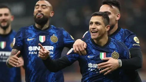 Alexis Sánchez viene de marcar en la Copa Italia