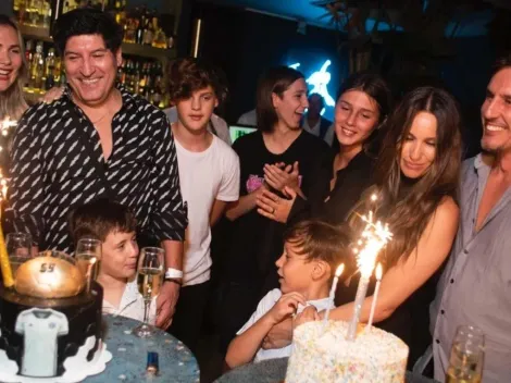 Conoce detalles del cumpleaños de Pampita, su esposo e Iván Zamorano