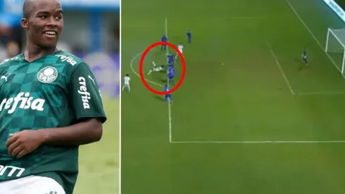 Endrick metió un golazo de chilena en la sub 20 de Palmeiras
