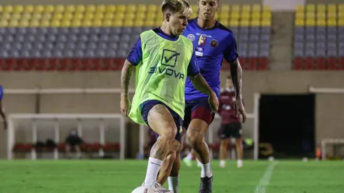 Yeferson Soteldo ha estado entrenando con la selección de Venezuela desde hace días.