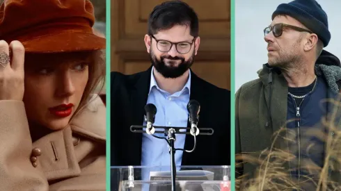 Taylor Swift, Gabriel Boric y Damon Albarn.