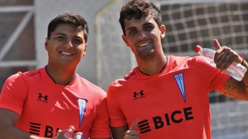 Nacho Saavedra ya regresa a los entrenamientos de la UC tras el covid.