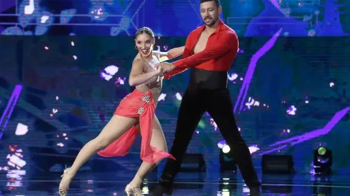 Pía María Silva y Francisco Solar en Aquí se Baila.