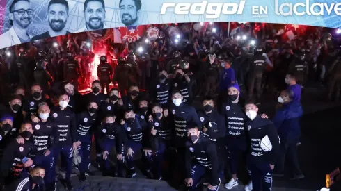 La Selección Chilena recibió el masivo apoyo de los hinchas en Calama en las horas previas al duelo de las Eliminatorias Sudamericanas a Qatar 2022.