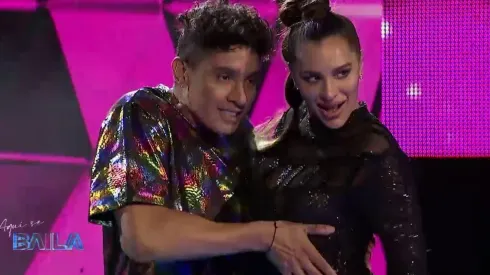 Gianella Marengo y Darwin Ruz en Aquí se Baila.
