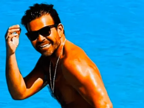 Nacho Gutiérrez muestra vacaciones en paradisíacos paisajes y ¡con tiburones!