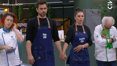 Pipo Gormaz y Daniela Aránguiz en la hora de la verdad para El Discípulo del Chef.