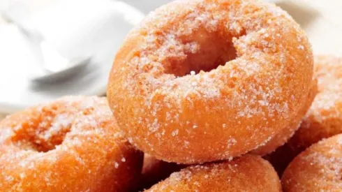 Receta de roscas y detalle de la preparación.