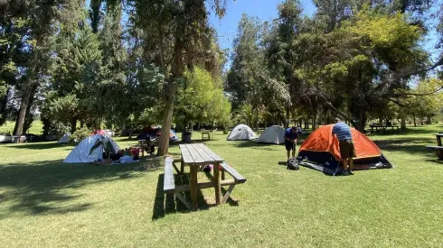 Magallanes se fue de camping al complejo del Sifup.