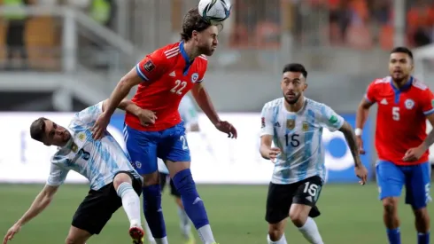 Ben Brereton Díaz fue uno de los mejores de Chile ante Argentina